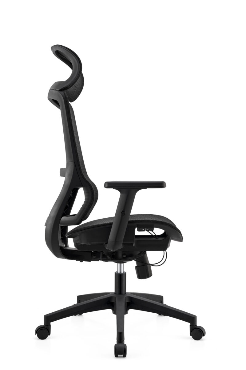 BL-834A-1  Ergonomic Mesh And PU Task Chair