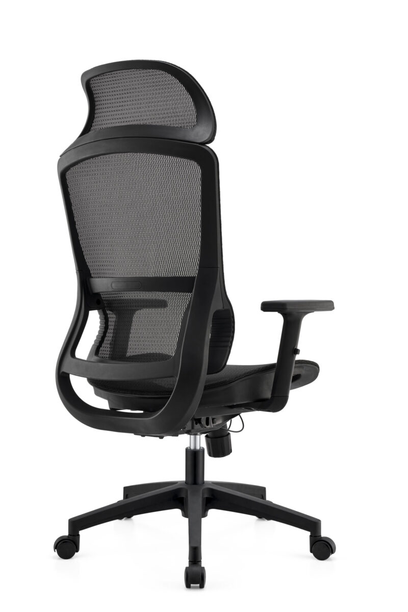 BL-834A-1  Ergonomic Mesh And PU Task Chair