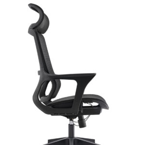 BL-834A  Adjustable Headrest White Office Chair