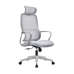 BL-852AG  Modern Office White Mesh Swivel Chair