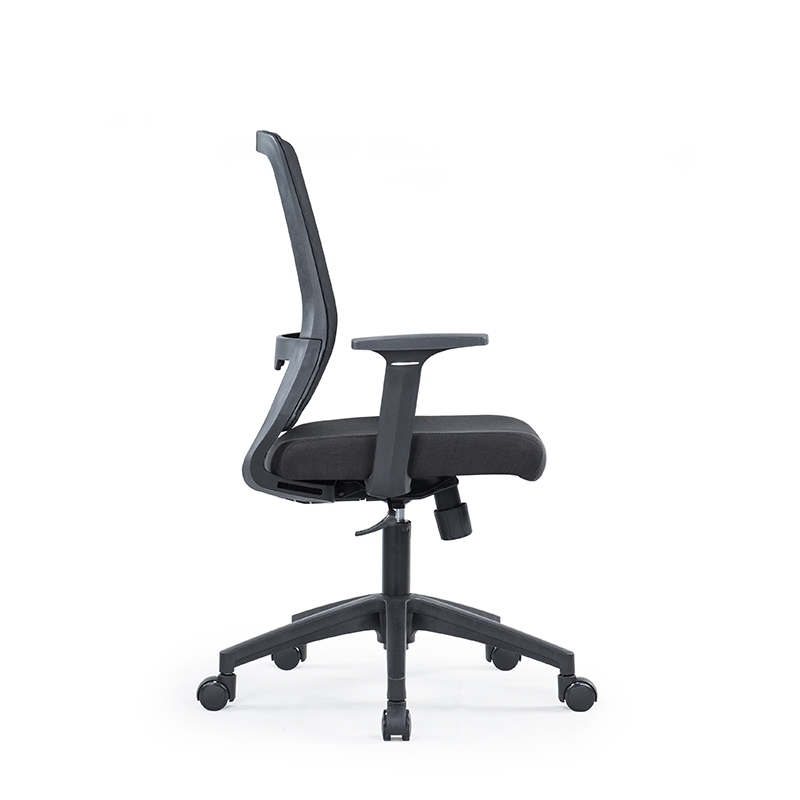 BL-835B-LPG  Chic Mesh Office Chair Featuring a Ventilated Backrest Design
