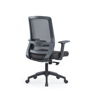 BL-835B-LPG  Chic Mesh Office Chair Featuring a Ventilated Backrest Design
