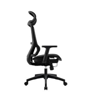 BL-834A-1  Adjustable Headrest White Office Chair