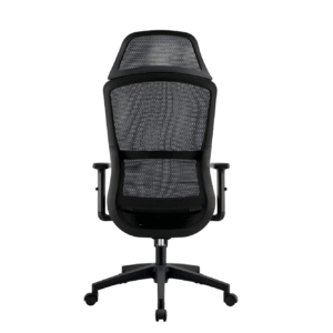 BL-834A-1  Adjustable Headrest White Office Chair